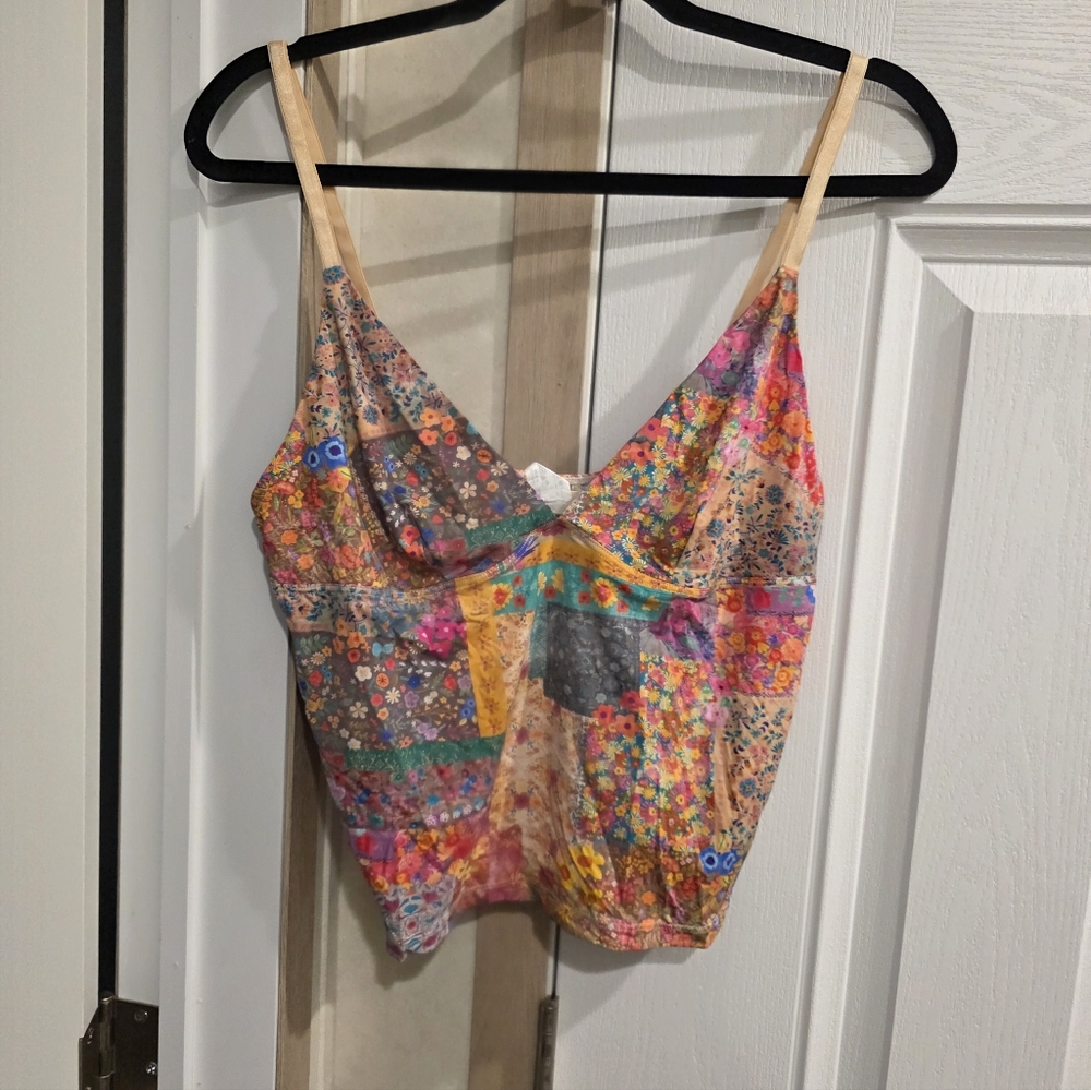 NATURAL LIFE Multicolor Floral Camisole